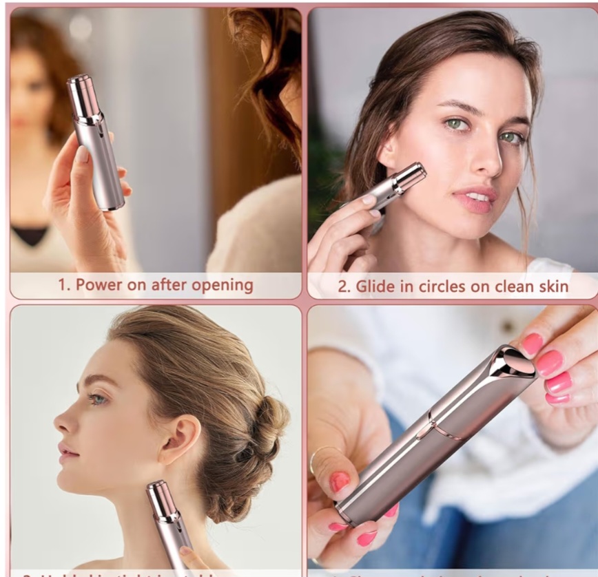 womens face shaver